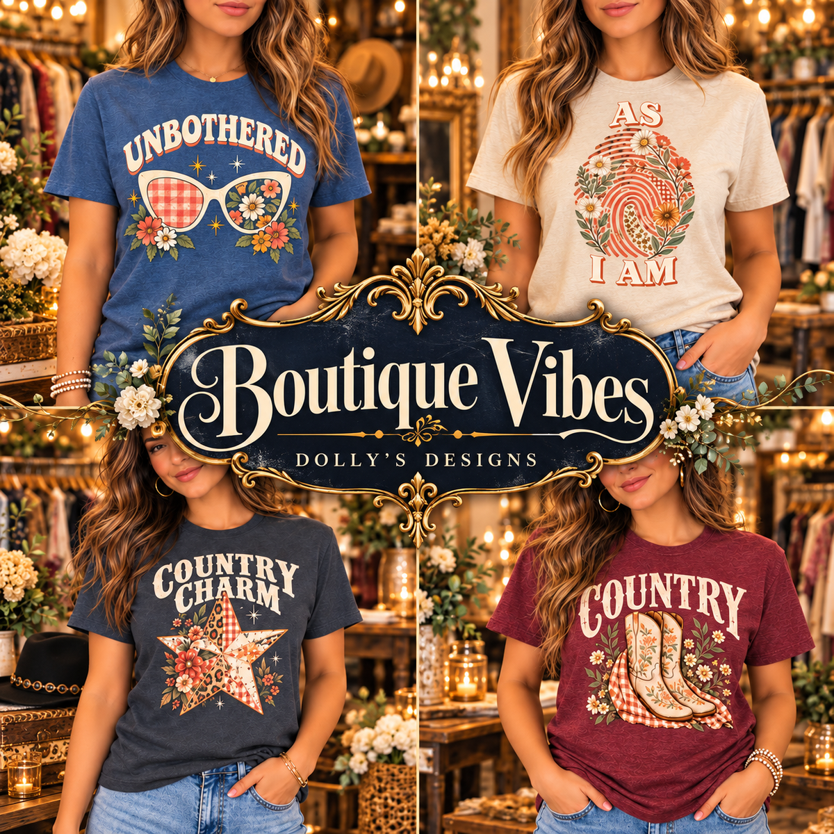 Boutique Vibes — Dolly’s Designs ornate boutique collection