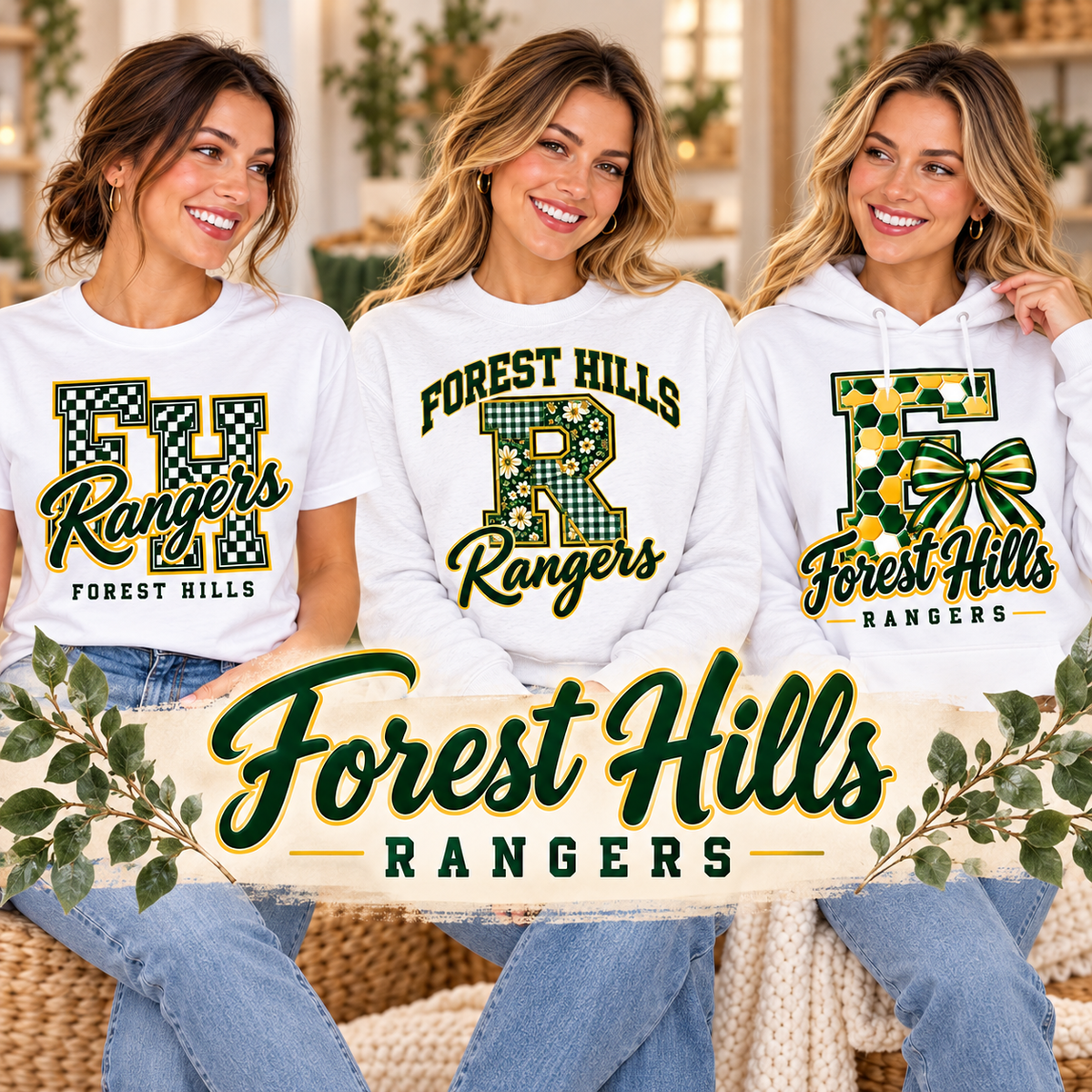 Forest Hills spiritwear collection