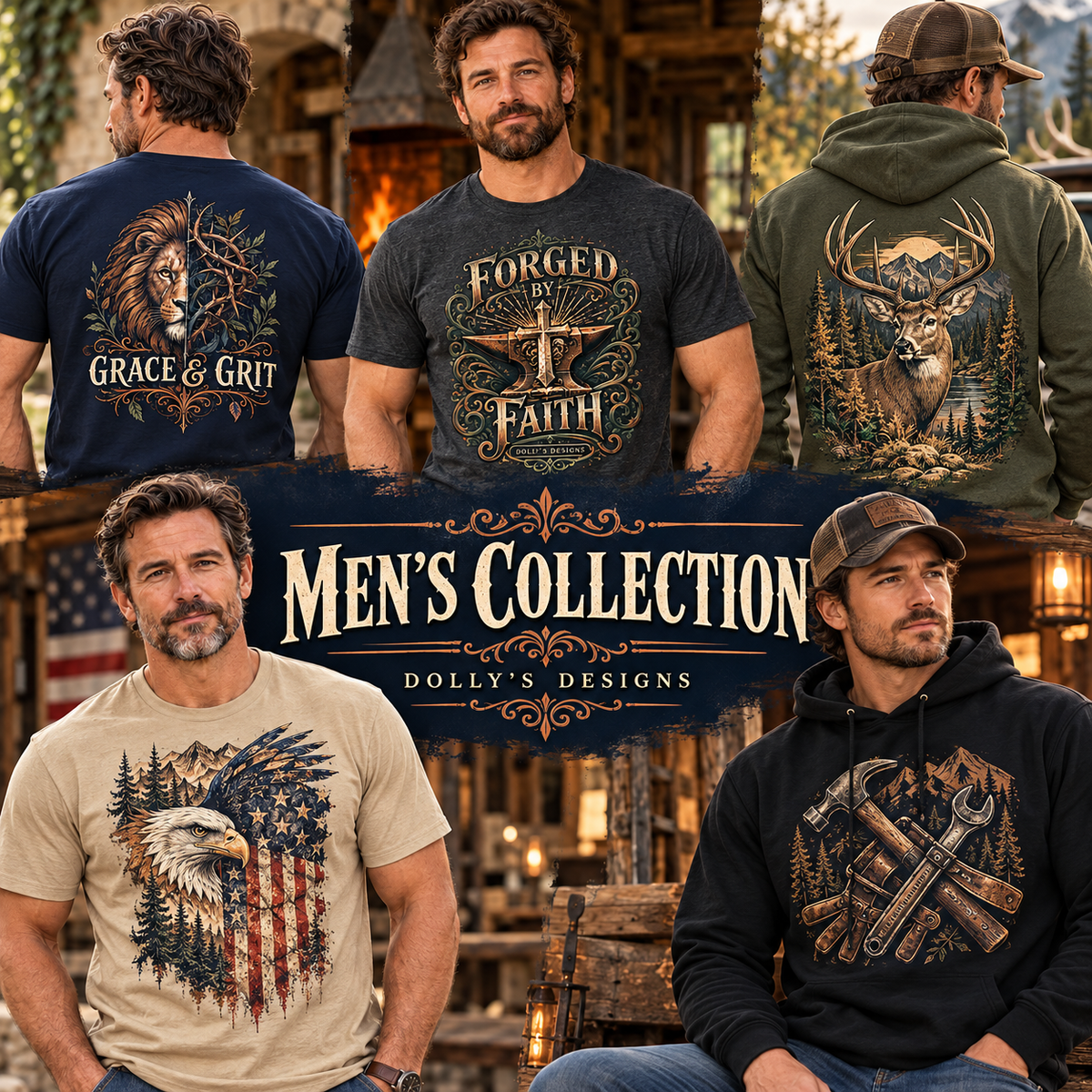 Dolly’s Designs Men’s Collection