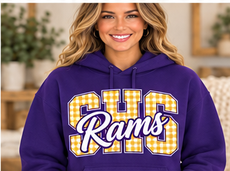 Strasburg Rams C2 Purple Hoodie