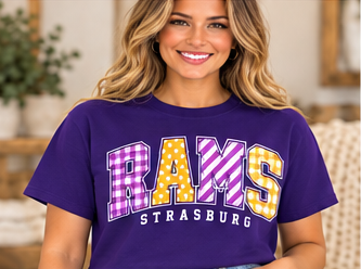 Strasburg Rams C3 Purple T-Shirt