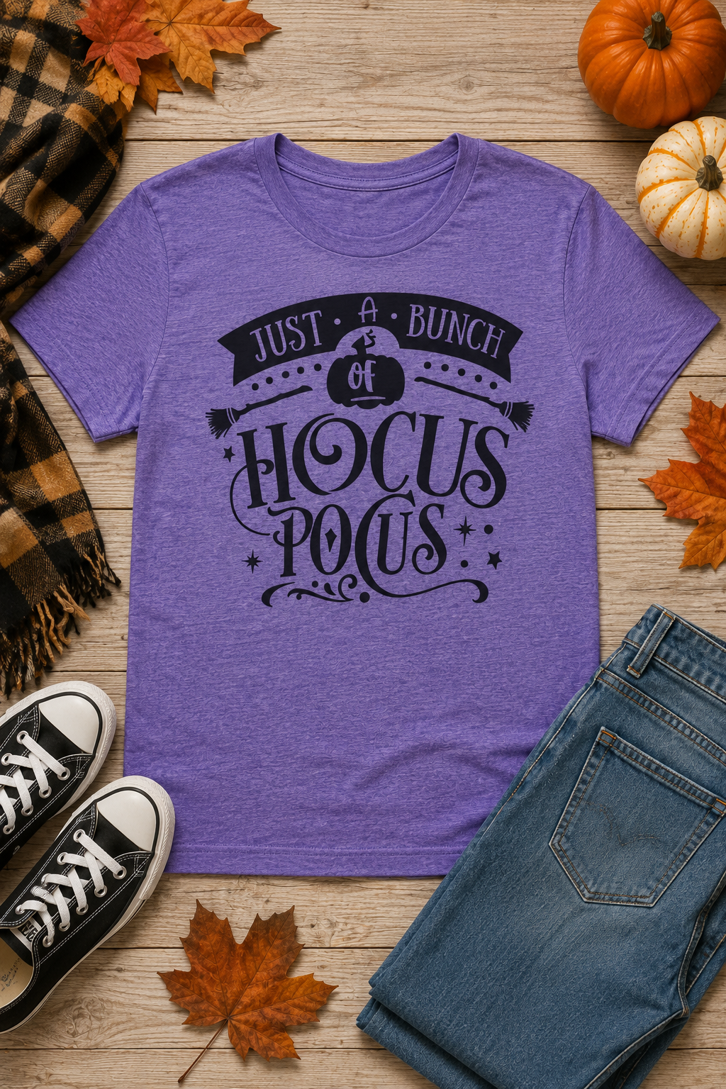 Just a Bunch of Hocus Pocus Halloween Tee