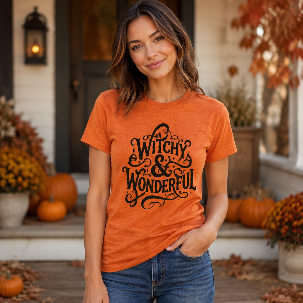 Witchy & Wonderful Halloween Graphic Tee