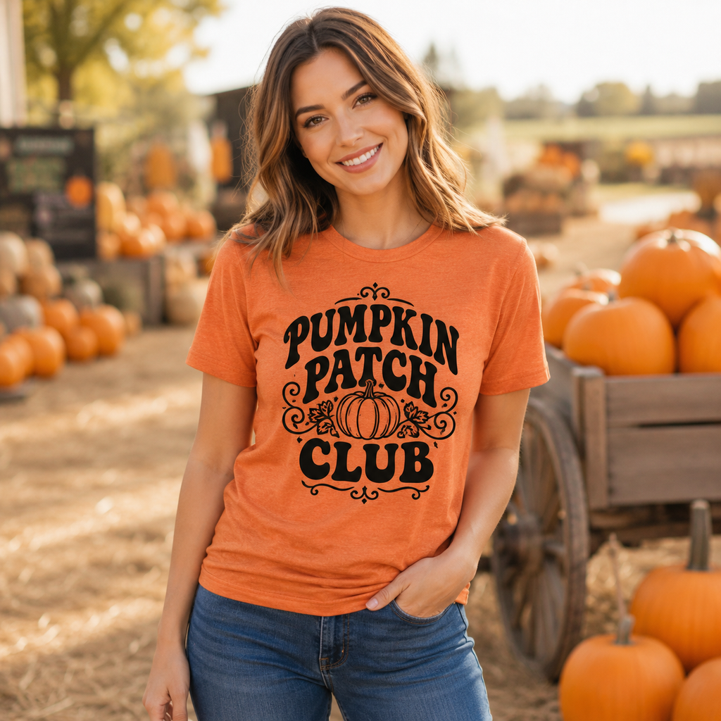 Pumpkin Patch Club Fall Graphic Tee