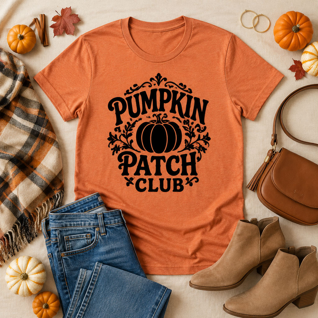 Pumpkin Patch Club Fall Graphic Tee