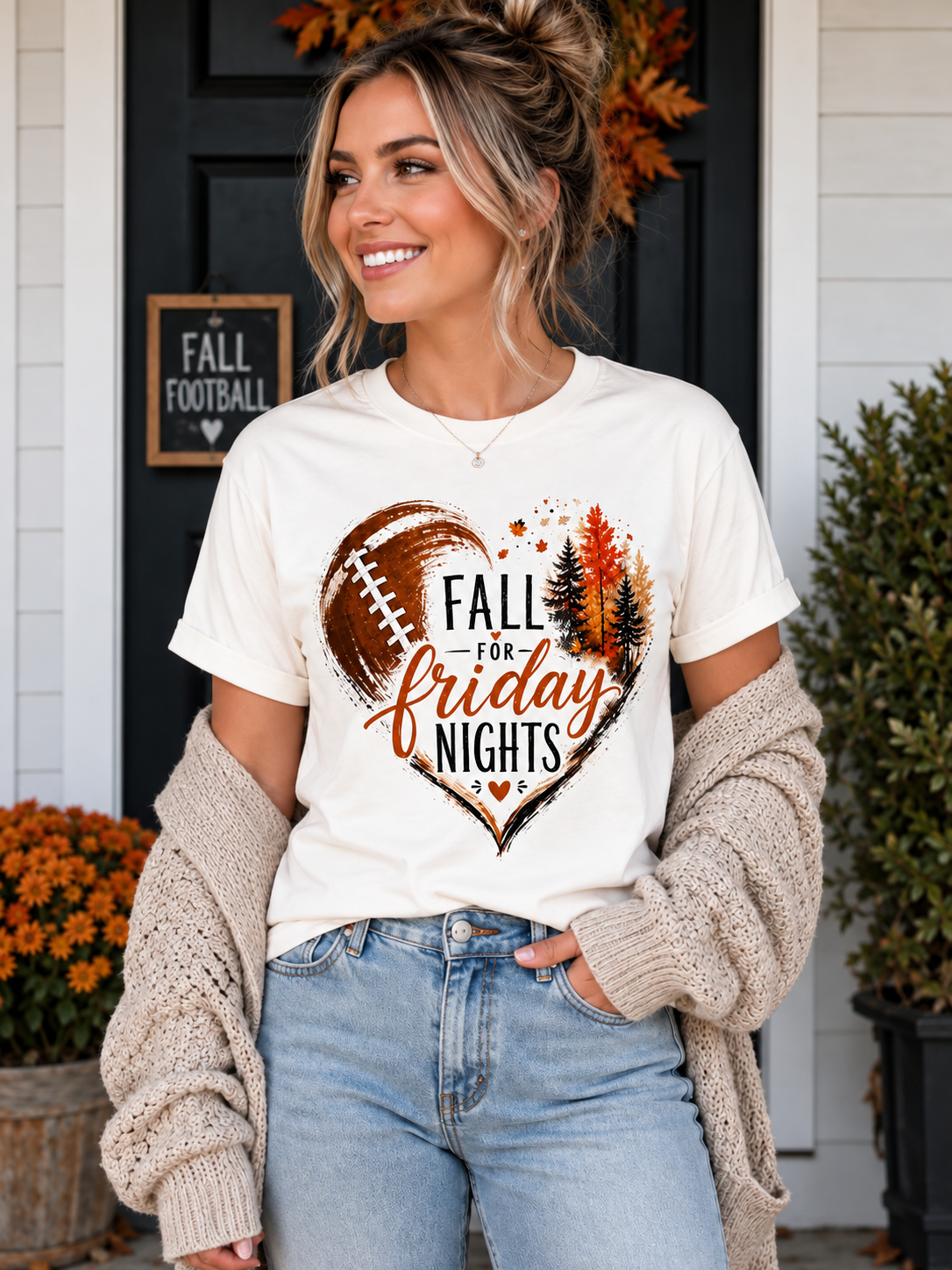 Fall for Friday Nights Football T-Shirt