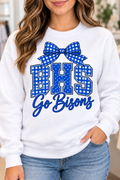 Bedford bhs-go-bisons White Crewneck on boutique woman