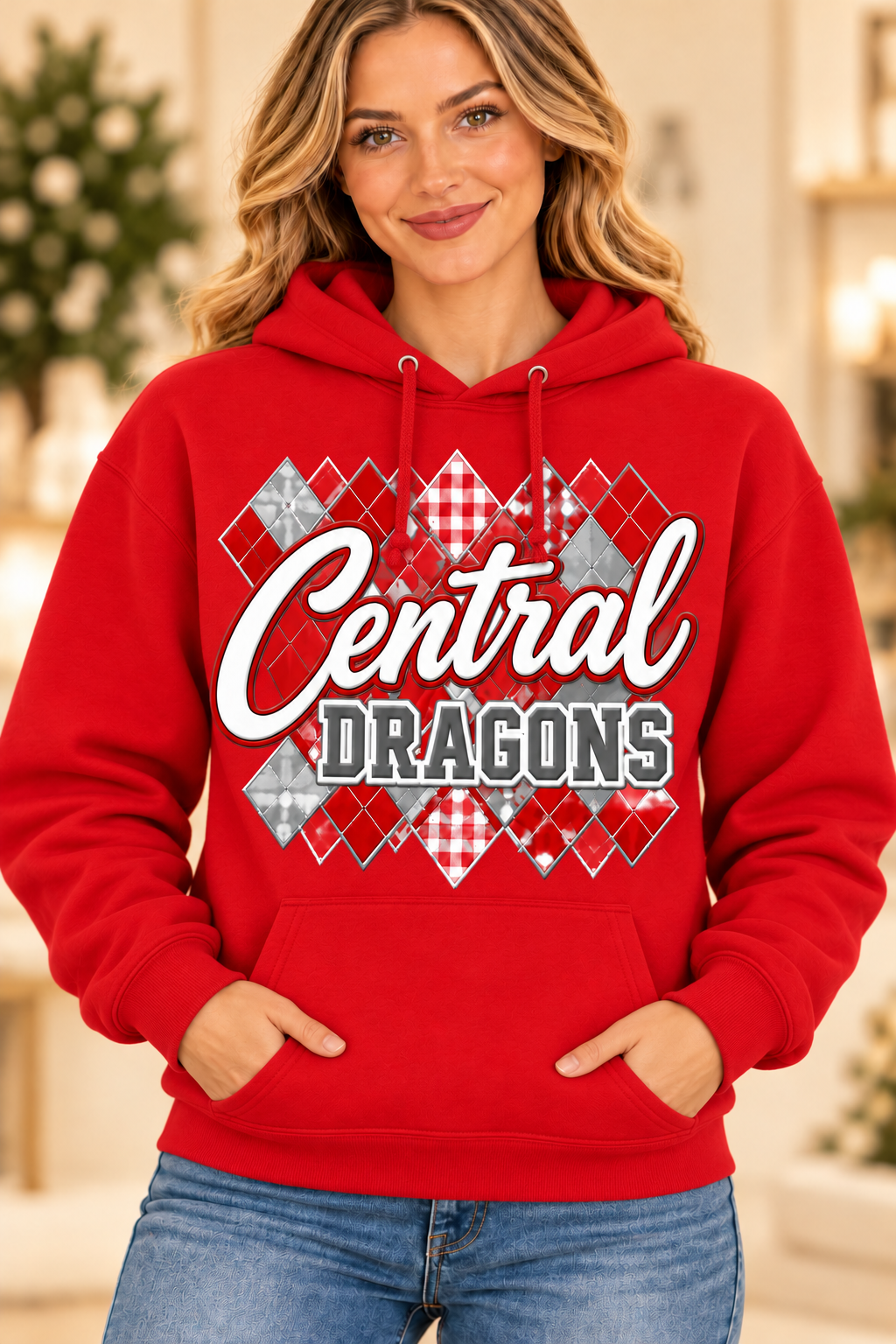 Central Dragons Design 12 Hoodie