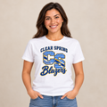 Clear Spring Blazers CS8 T-Shirt — corrected mockup