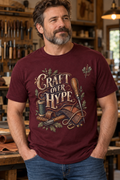 Men’s Craft Over Hype T-Shirt – Maroon