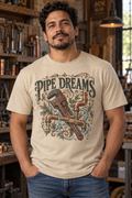 Men’s Pipe Dreams T-Shirt – Sand
