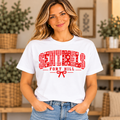Fort Hill Sentinels Patchwork Sentinels Bow White T-Shirt