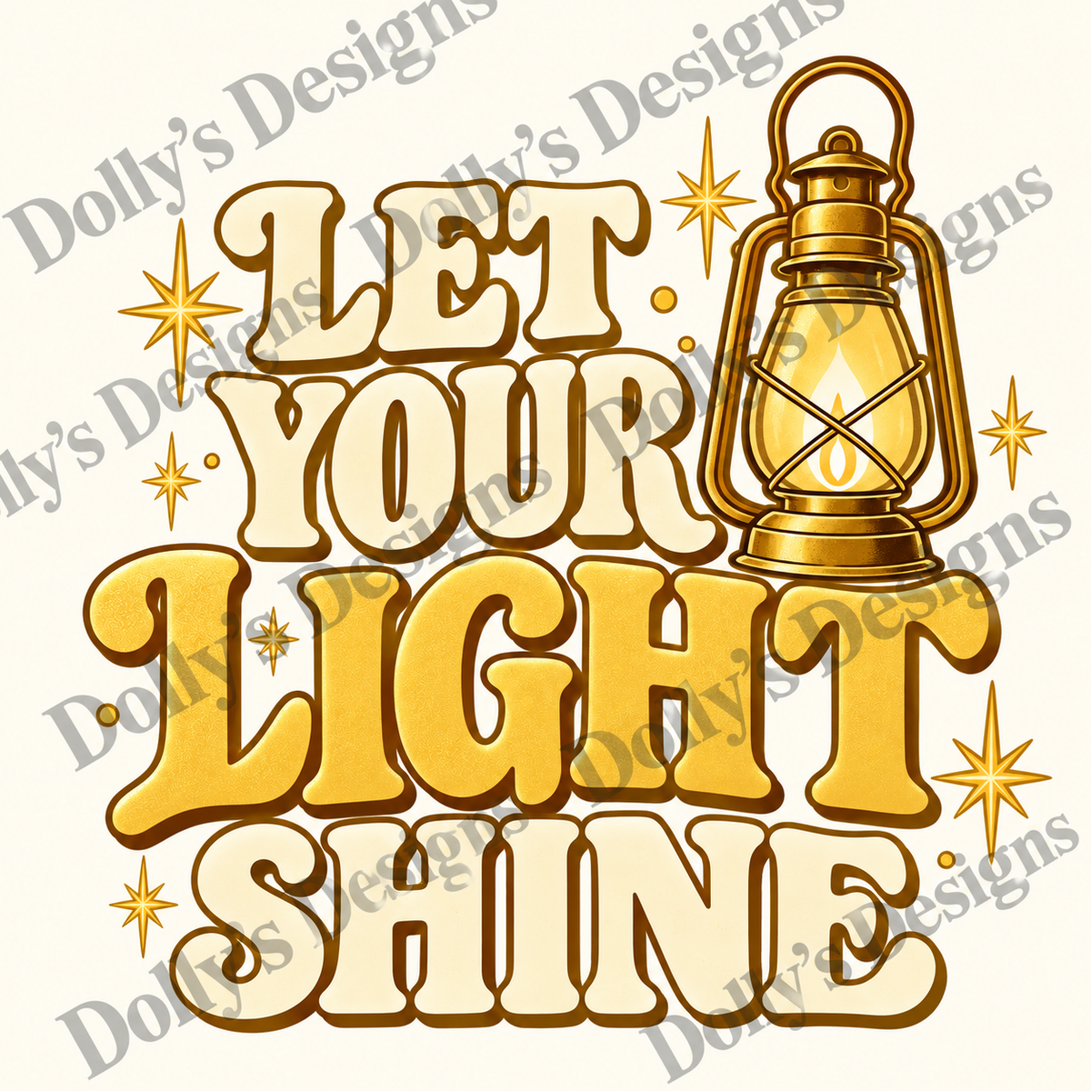 Let Your Light Shine — watermarked preview; purchase includes clean PNG