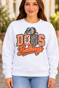 Martinsburg Bulldogs design 15 White Crewneck