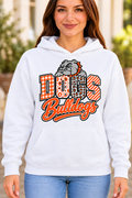 Martinsburg Bulldogs design 15 White Hoodie