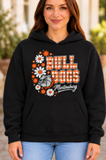 Martinsburg Bulldogs design 27 Black Hoodie
