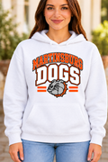 Martinsburg Bulldogs design 33 White Hoodie