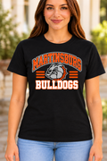 Martinsburg Bulldogs design 35 Black T-shirt