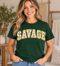 Mount Savage Polka Dot Forest Green T-Shirt