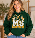 Mount Savage MS Go Indians Bow Forest Green Hoodie