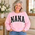 NANA Pink Polka Dot Crewneck on older woman
