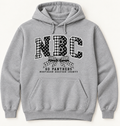 Northern Bedford County NBC Patchwork Bow Ash Gray Hoodie