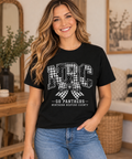 Northern Bedford County NBC Patchwork Bow Black T-Shirt