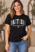 Northern Bedford County Panthers Patchwork Black T-Shirt