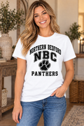 Northern Bedford County NBC Paw White T-Shirt