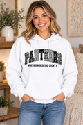 Northern Bedford County Panthers Patchwork White Hoodie