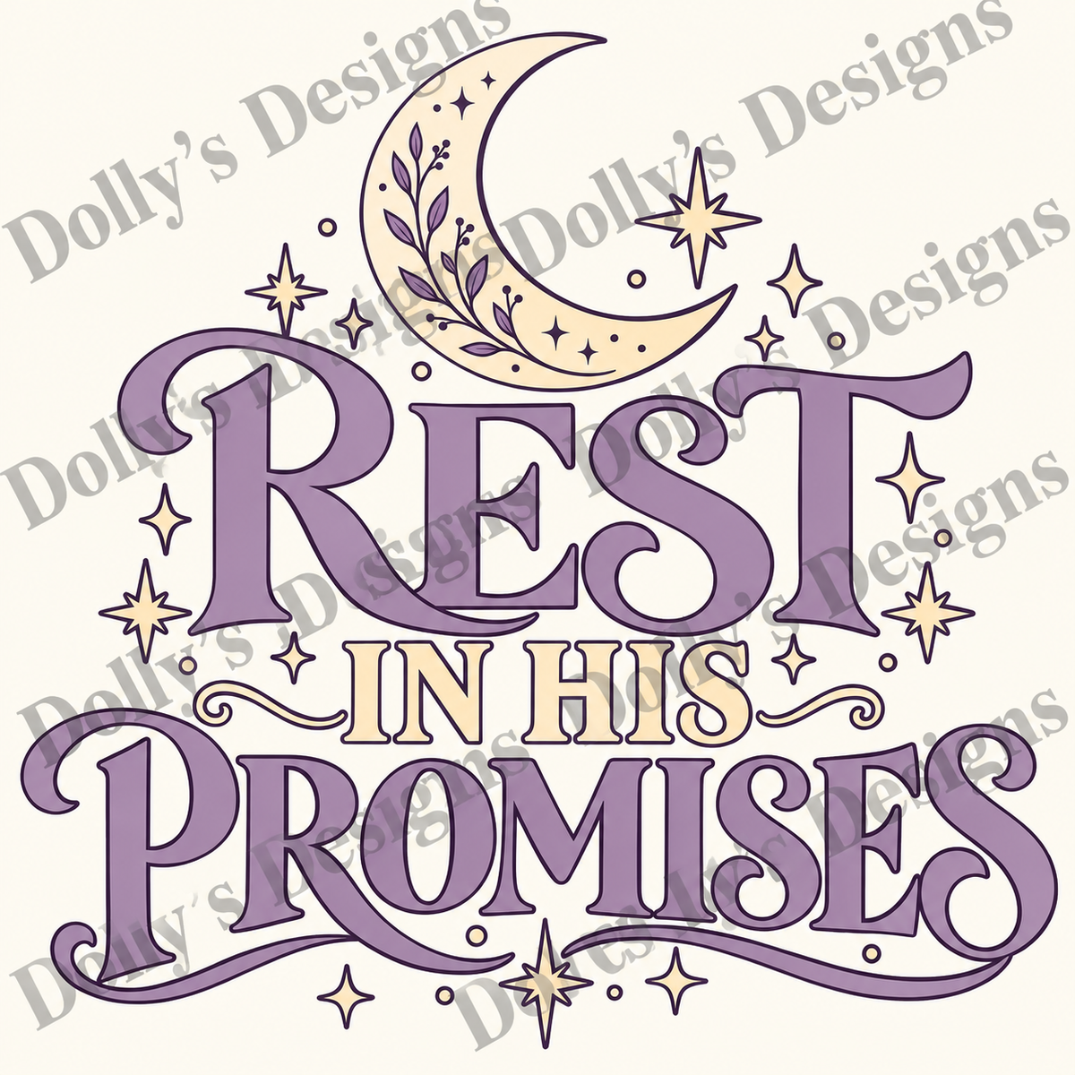 Rest in His Promises — watermarked preview; purchase includes clean PNG