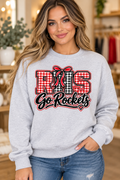 Ash Rockwood Rockets RHS Go Rockets Bow Crewneck mockup