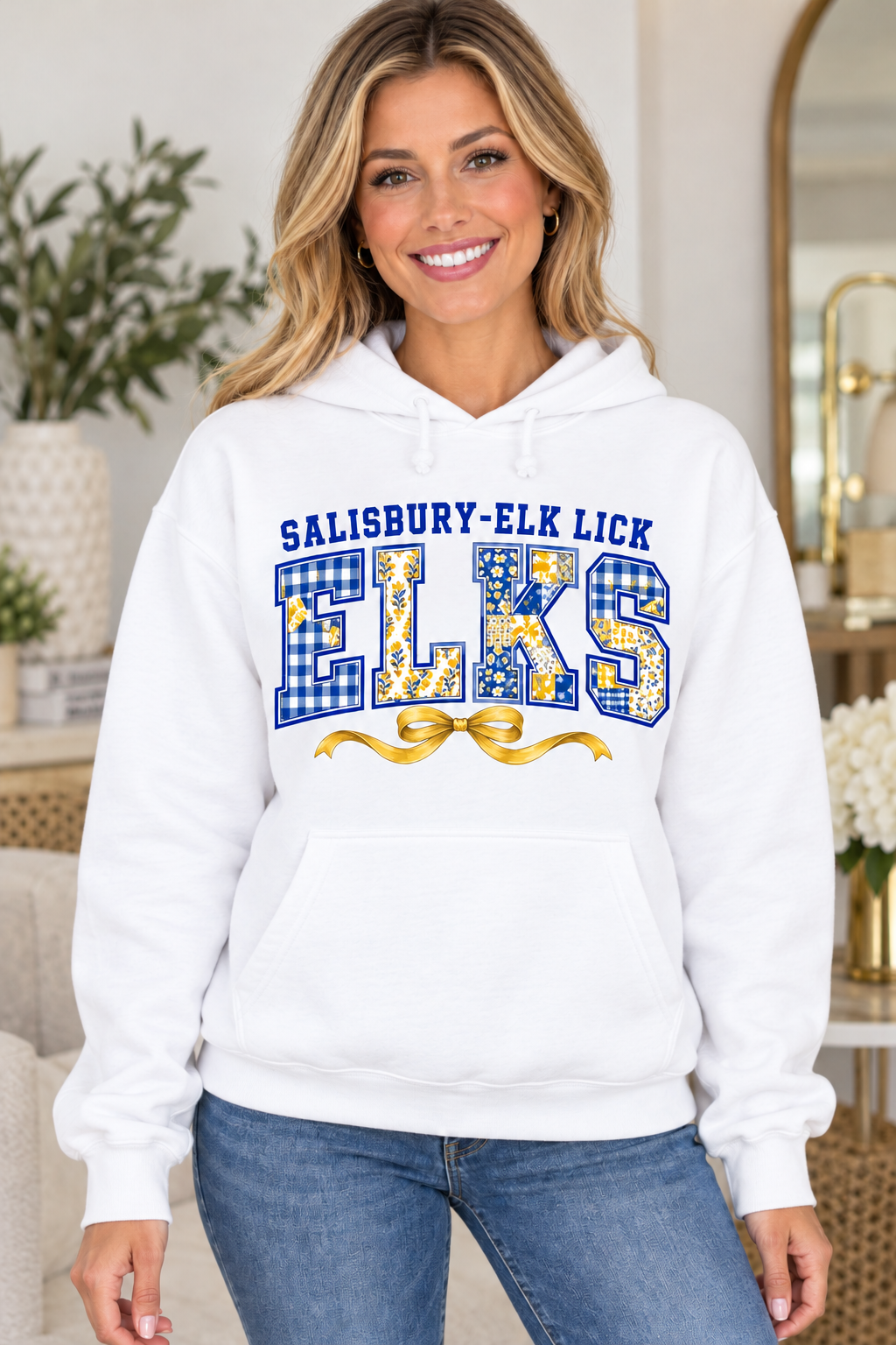 Salisbury-Elk Lick Elks design 1 – Hoodie