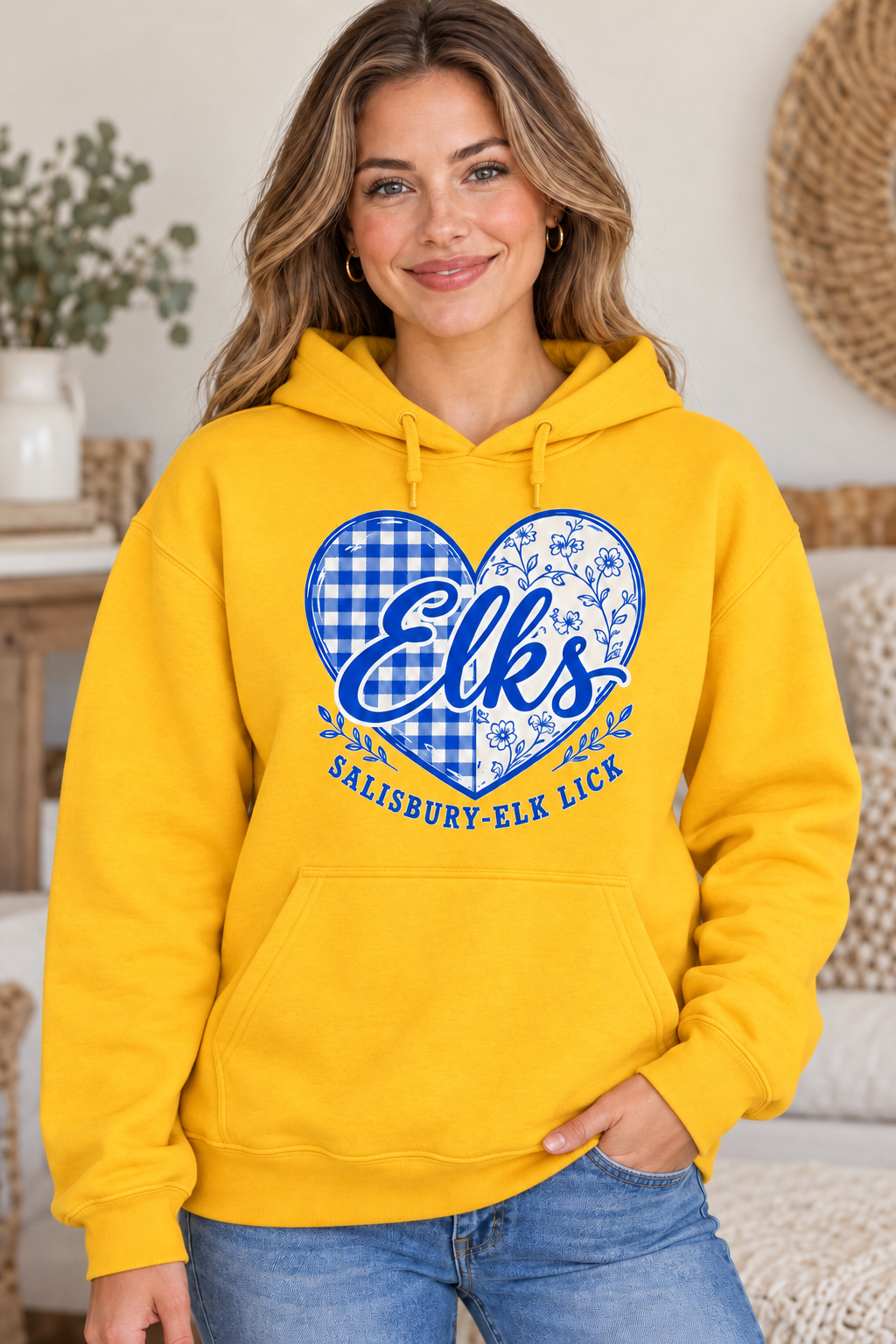 Salisbury-Elk Lick Elks design 10 – Hoodie
