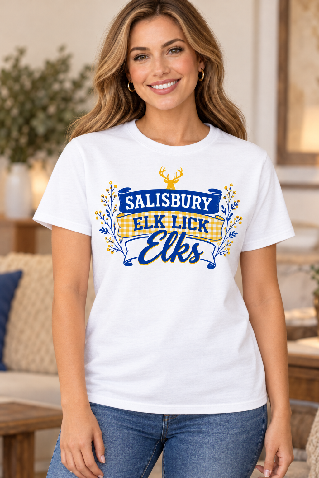 Salisbury-Elk Lick Elks design 11 – T-shirt