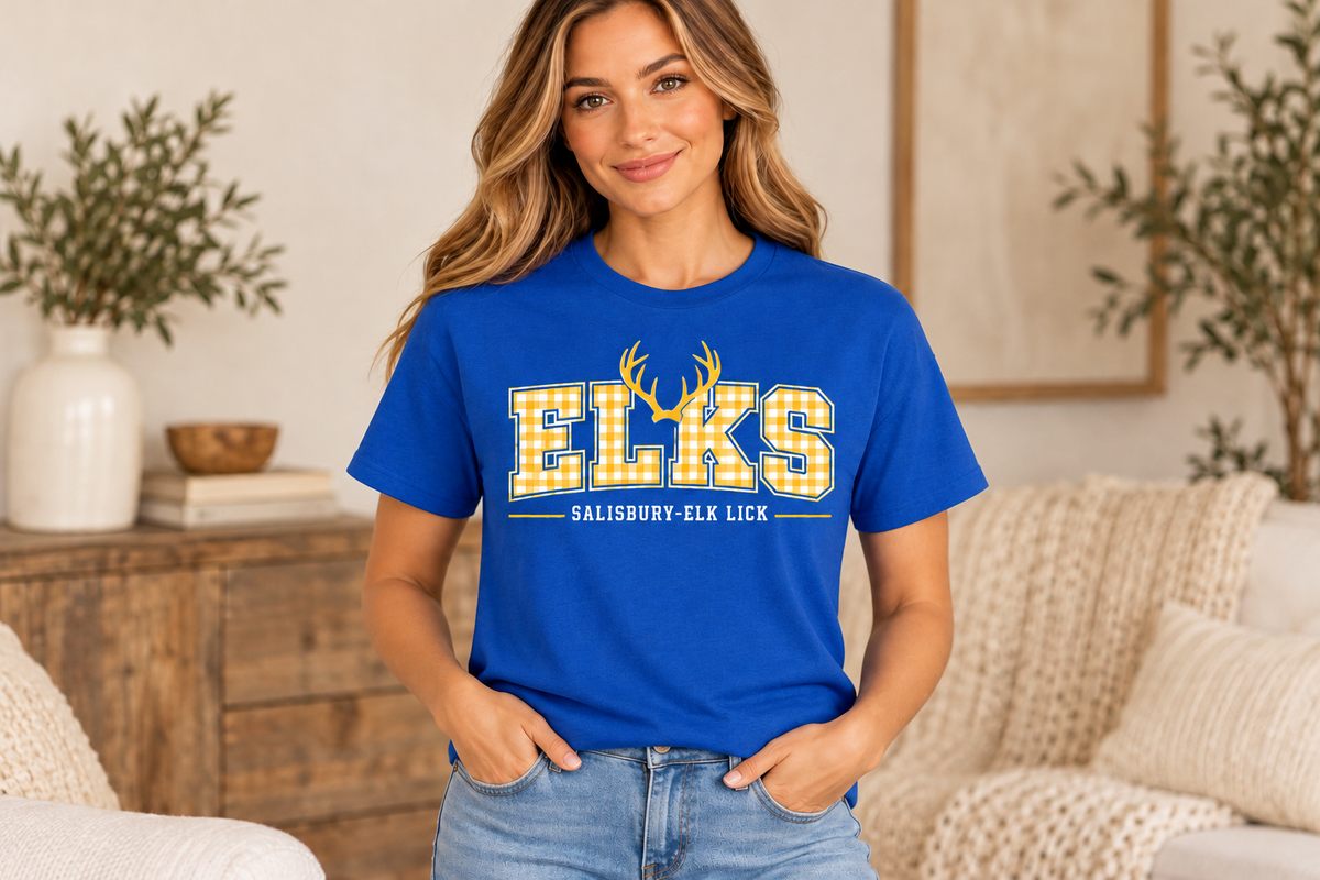 Salisbury-Elk Lick Elks design 9 – T-shirt