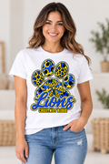 Chestnut Ridge Lions T-Shirt female model mockup