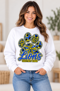 Chestnut Ridge Lions Crewneck female model mockup