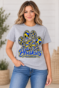 Northern Huskies T-Shirt female model mockup