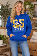 Shanksville-Stonycreek Vikings SS Varsity Viking Hoodie in Royal Blue